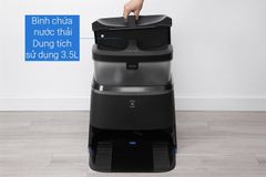 Robot hút bụi lau nhà Ecovacs T30 PRO OMNI - Đen