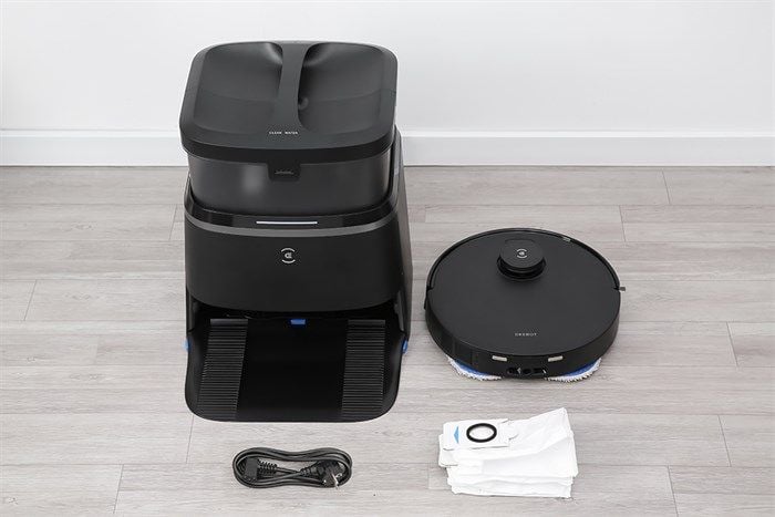 Robot hút bụi lau nhà Ecovacs T30 PRO OMNI - Đen