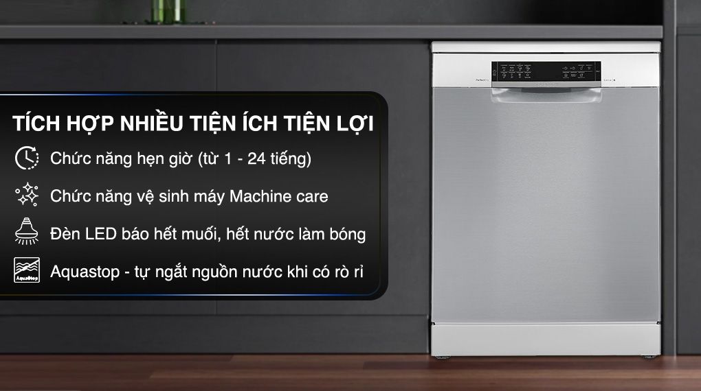 Máy rửa chén độc lập Bosch SMS6ZCI49E