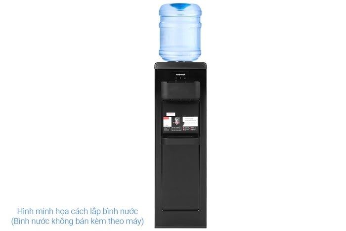 Cây nước nóng lạnh TOSHIBA RWF-W1917TV(K), bình úp, 3 vòi