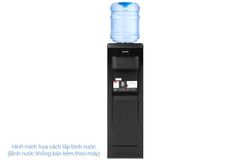 Cây nước nóng lạnh TOSHIBA RWF-W1917TV(K), bình úp, 3 vòi
