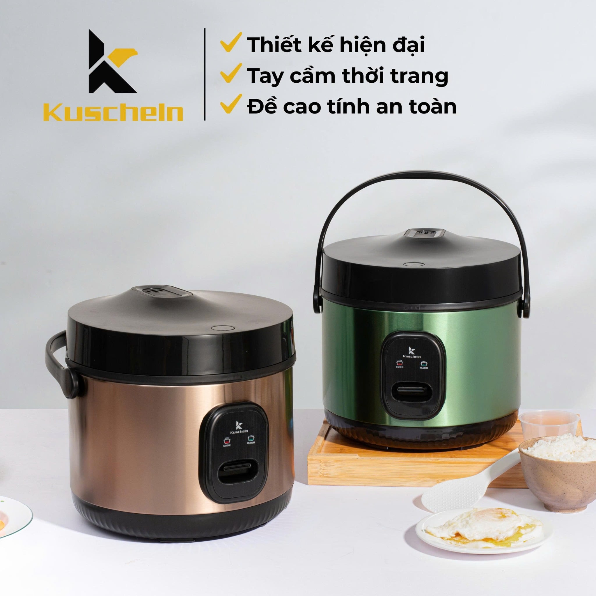 NỒI CƠM ĐIỆN KUSCHELN 1.8L - KRC 1.8-04