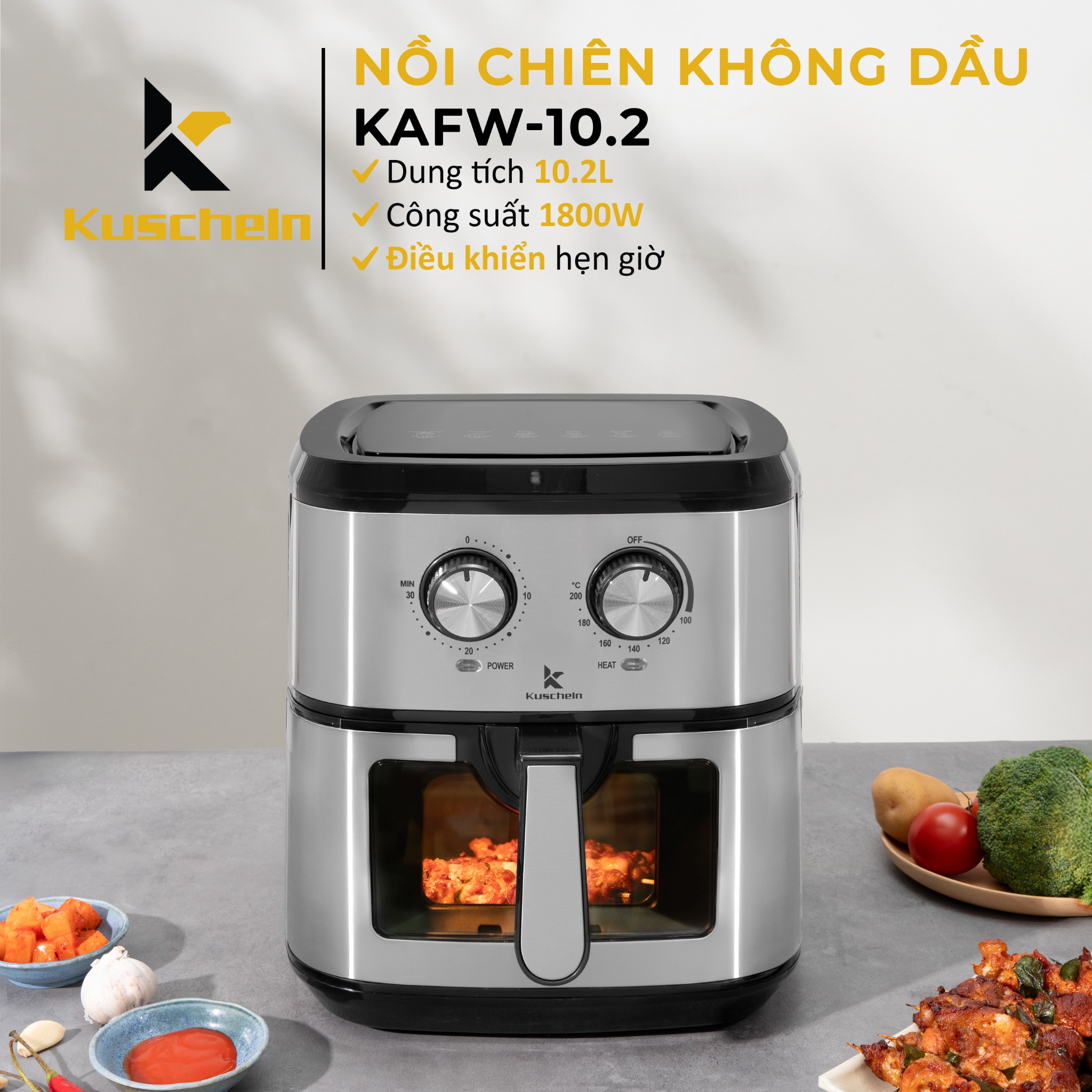 Nhân bản từ NỒI CHIÊN KHÔNG DẦU MẶT KÍNH KAF24-10.2L