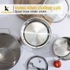BỘ NỒI INOX 05 ĐÁY KUSCHELN KSP053-5D