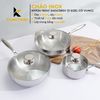 CHẢO INOX ZEUS CÓ VUNG KUSCHELN
