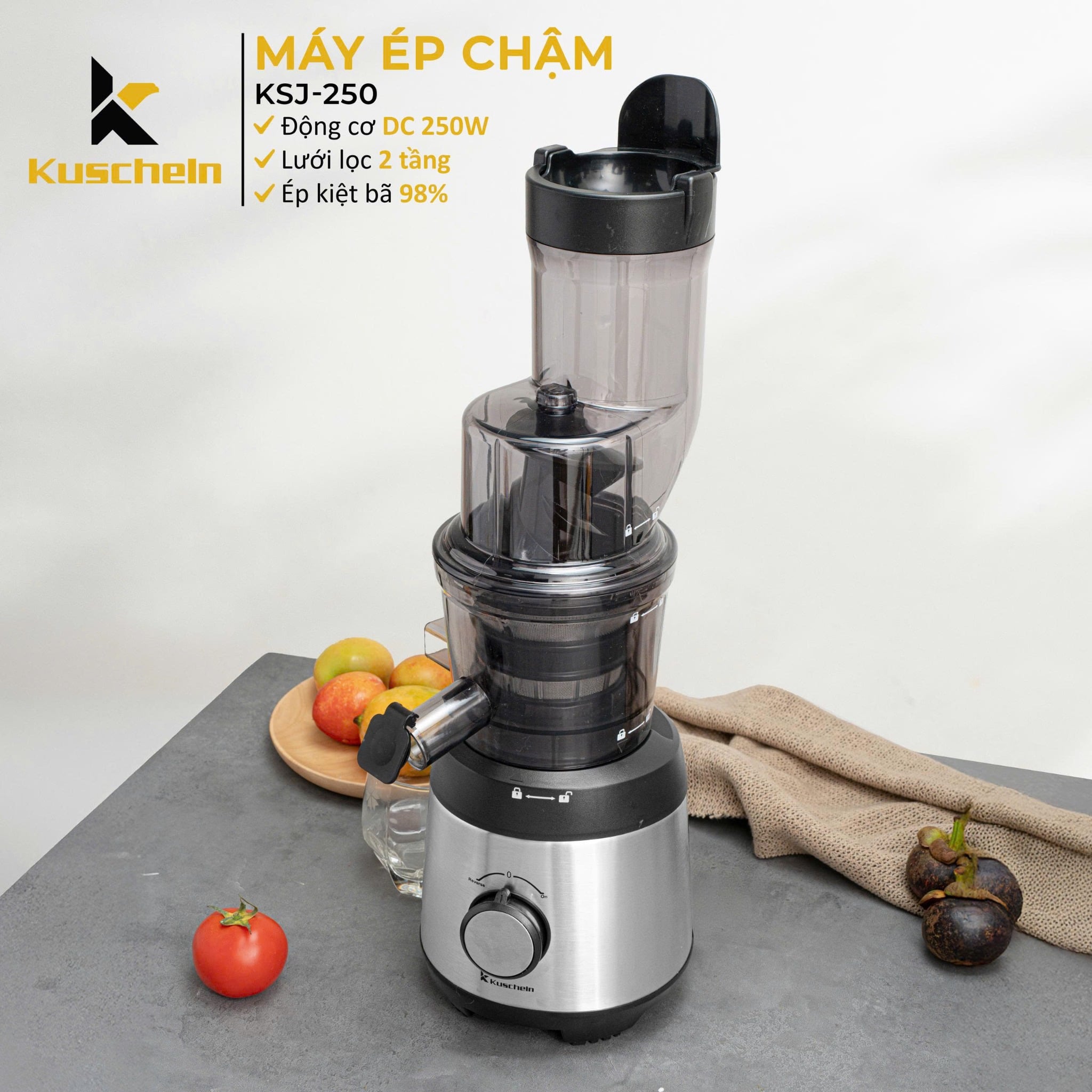 MÁY ÉP CHẬM KUSCHELN - KSJ-250