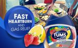  Viên nhai hỗ trợ dạ dày Tums Chewy Bites + Gas Relief Chewable Lemon and Srawberry 28 viên 