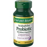  (S11/26) Viên uống bổ sung lợi khuẩn hỗ trợ miễn dịch và tiêu hóa Nature's Bounty Acidophilus Probiotic 100 Milion Organisms 120 viên 