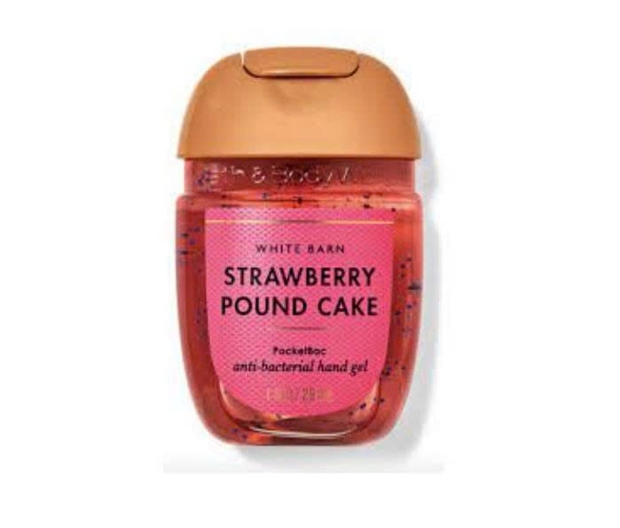 Nước rửa tay khô BBW Strawberry Pound Cake 1Oz 29ml 