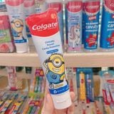  Kem đánh răng cho bé Colgate Kids Minions Toothpaste Mild Bubble Fruit 4.6Oz 130g 