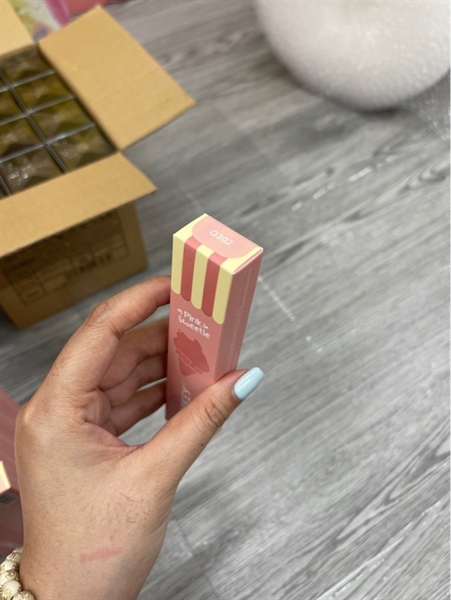  NK - Son Kem Lì Siêu Mịn Môi Colorkey Pink Sweetie 0302 Soft Matte Water Tint 1,8g 