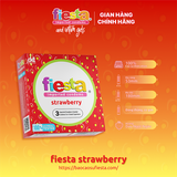  NK - Combo 3 chiếc bao cao su Fiesta Imported Condoms Strawberry 