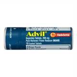  (S11/26) Viên uống giảm đau hạ sốt Advil Pain and Headache Reliever Ibuprofen 200mg Coated 10 viên 