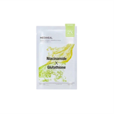  NK - Tách lẻ Hộp 10 miếng mặt nạ dưỡng da, hỗ trợ làm sáng da Mediheal Derma Synergy Wrapping Mask Niacinamide X Glutathione 25ml 