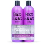  Set gội xả Tigi tím cho tóc nhuộm tẩy Tigi Bed Head Dumb Blondes 50.72Oz 1.5l 