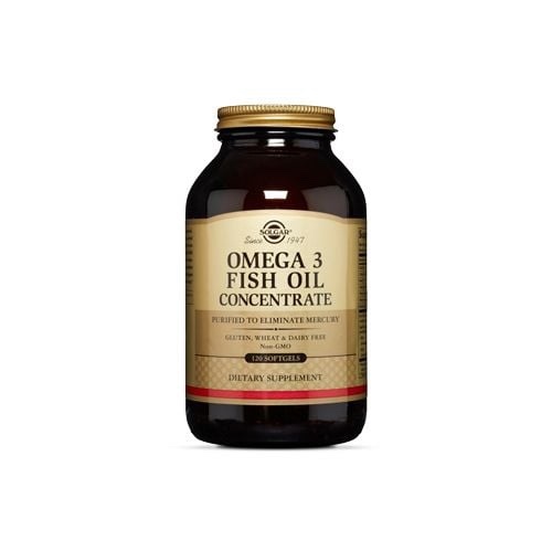  Viên uống Omega 3 Fish Oil 2000mg Concentrate Solgar 120 viên 