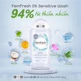  NK - Dung dịch vệ sinh phụ nữ cho da nhạy cảm Femfresh 0% 250ml 