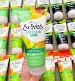  NK - Sữa rửa mặt tẩy tế bào chết St.Ives Soft Skin Avocado & Honey Scrub 6Oz 70g 