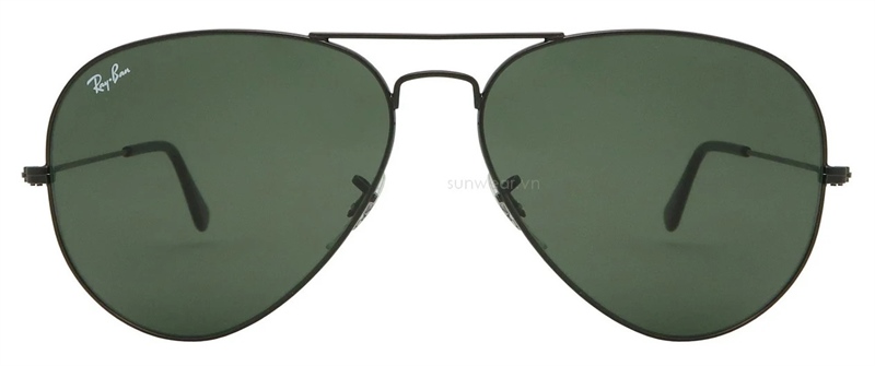  Kính Ray Ban Aviator Large Metal II Green Unisex Sunglasses RB3026 L2821 62 