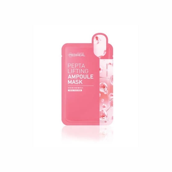 NK - Mặt nạ Mediheal Pepta Lifting Ampoule Mask - Hồng 