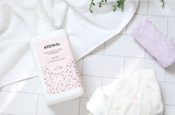  (S09/26) NK - Nước xả vải đậm đặc thuần chay cao cấp Atono2 hương Cotton Powder cho bé từ 0M+ 1000ml dạng chai 