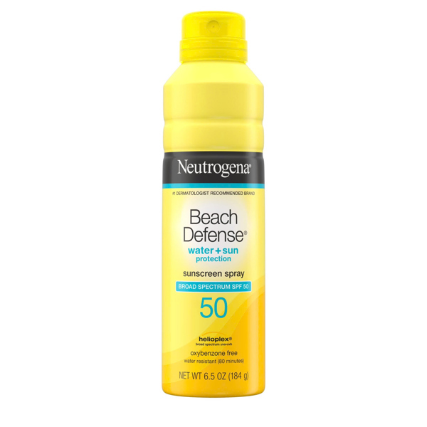  Xịt chống nắng Neutrogena Beach Defense Sunscreen Spray SPF 50 6.5Oz 184g 