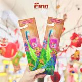  Bàn chải SmileMakers Toothbrush & Floss Kit Green Dinosaur 