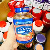  Viên dầu cá hồi Pure Alaska Omega Wild Salmon Oil 1000mg 210 viên 