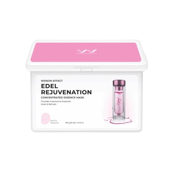  NK - Hộp 30 miếng mặt nạ cấp nước dưỡng ẩm Wonjin Effect Edel Rejuvenation Concentrated Essence Effect Mask 350g 