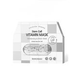  NK - (Xám) Hộp 10 miếng mặt nạ làm sáng da tẩy tế bào chết Banobagi Stem Cell Vitamin Mask Whitening & BHA-AHA 