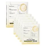  NK - Hộp 5 miếng mặt nạ phục hồi dịu da MediAnswer Calming Collagen Nanoshot Mask 