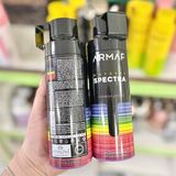  NK - Xịt thơm body nam Armaf Men's Odyssey Spectra Rainbow Body Spray 6.8Oz 200ml 