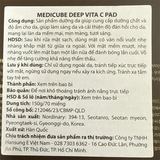  NK - Toner Pad giúp cung cấp dưỡng chất và độ ẩm cho da Medicube Deep Vita C Pad 5.29Oz 150g 
