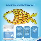  Viên uống bổ sung Omega 3-6-9 Healthy Care Ultimate 200 viên 