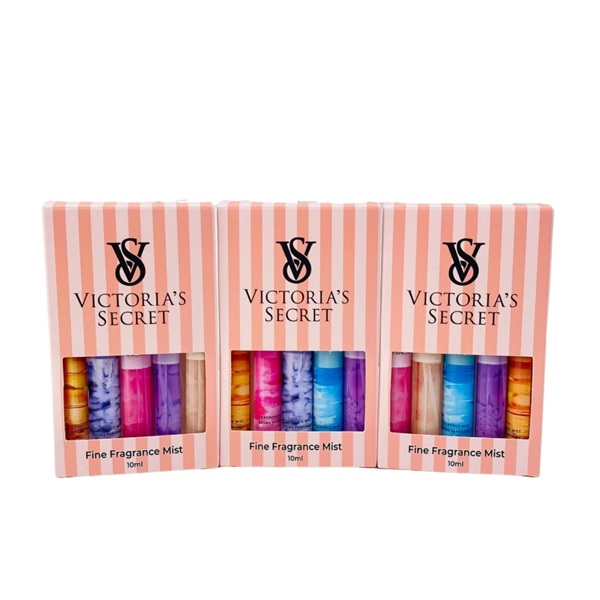  Set 5 chai nước hoa body mist Victoria's Secret Fine Fragrance Mist 10ml 