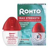  Thuốc nhỏ mắt Rohto Max Strength Redness Reliever, Lubricant Eye Drops, Redness & Dry Eye Symptom Relief 0.4Oz 13ml 