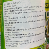  NK - Nước Soda Sangaria vị dưa lưới 500ml 