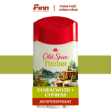  Sáp Khử Mùi & Giảm Tiết Mồ hôi OLD SPICE – Timber with Sandalwood & Cypress 73g (Có Tem Phụ) 