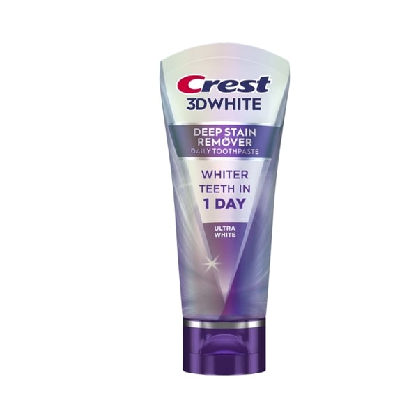  Kem đánh răng Crest 3D White Brilliance Deep Stain Remover Ultra White 2.1Oz 59g 