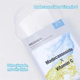  NK - Tách lẻ Hộp 4 miếng mặt nạ dưỡng da, làm sáng da Medihe Derma Synergy Wrapping Mask Madecassoside X Vitamin C 25ml 