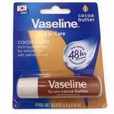  NK - Son dưỡng môi giúp cấp ẩm, ngừa nứt nẻ bơ ca cao Vaseline Lip Therapy Cacao Butter 0.16Oz 4.8g 