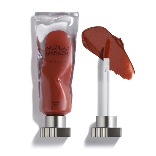  NK - Son Kem Muzigae Mansion Objet Liquid Thuần Chay màu 010 Đỏ gạch Undone 6ml 