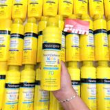  (SALE-S99) Xịt chống nắng cho bé Neutrogena Mineral Beach Defense Lotion SPF70 6.5Oz 184g 