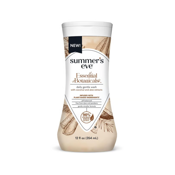  Dung dịch vệ sinh Summer’s Eve Essential Botanicals Daily Feminine Wash Coconut Aloe 15Oz 444ml 