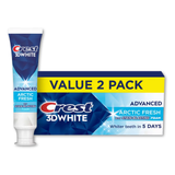  Set 2 kem đánh răng Crest 3D White Advanced With Stain-Blasting Foam Arctic Fresh 6.6Oz 187g 