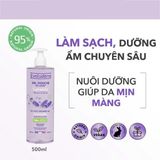  NK - Gel tắm thiên nhiên thuần chay Evoluderm Relaxing Shower Gel Lavender Replenishes& Calms 500ml 