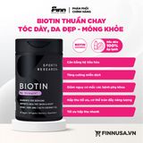  Viên uống hỗ trợ mọc tóc Sports Research Vegan Biotin 10000mcg 30 viên 