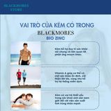  (Úc) Viên uống bổ sung kẽm Blackmores Bio zinc 168 viên 