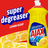  Nước rửa chén Ajax Ultra Hương Chanh 828ml (28oz)- Đánh Bay Dầu Mỡ, Thơm Mát Dễ Chịu, Làm Sạch Vượt Trội 