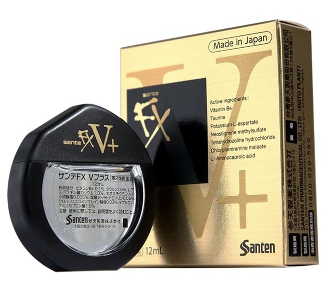  NK - Nước nhỏ mắt Sante FX V+ Plus 12ml 